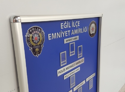 emniyet müdürlüğü resimli personel panosu