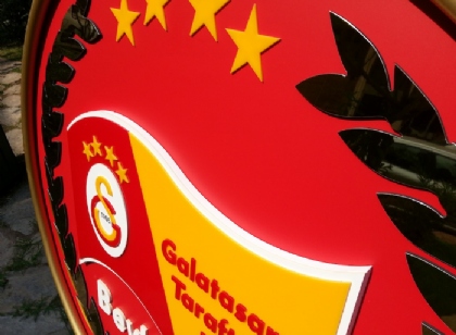 Galatasaray metal çelenk