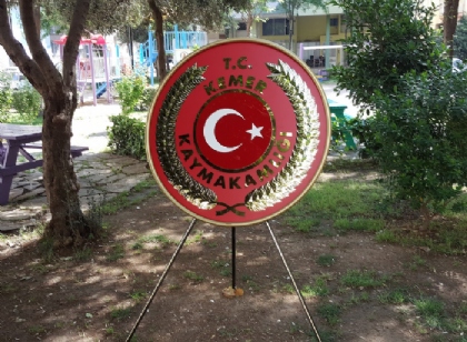 kaymakamlık çelenk  örnekleri 