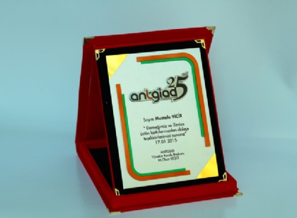 Plaket award