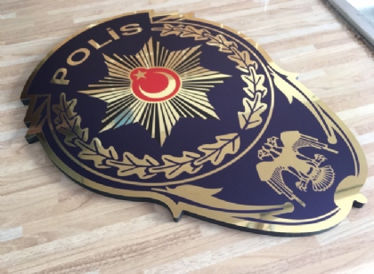 polis bahçe duvarı logo