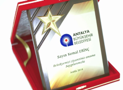 Tek Yıldızlı Plaket